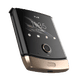 Imagen para el artículo titulado Se filtra otra versión del nuevo Motorola Razr plegable en color oro